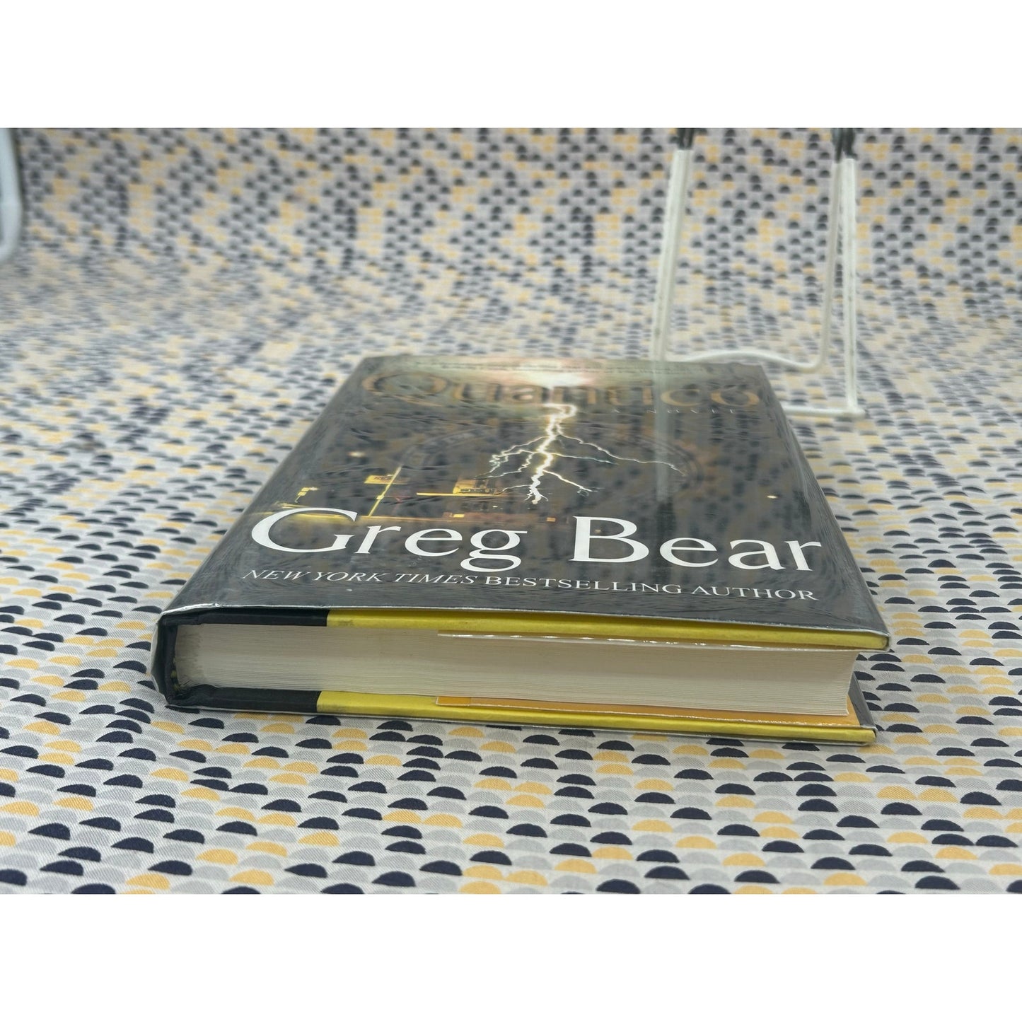 SIGNED - Greg Bear - Quantico - Vanguard Press - Autographed 1st Edition