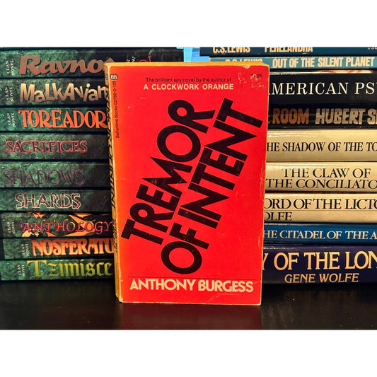 Tremor Of Intent - Anthony Burgess - Vintage Paperback Book - Ballantine Edition
