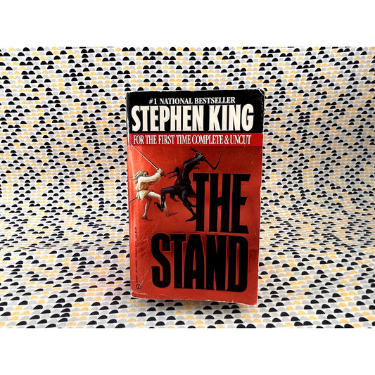 The Stand - Stephen King - Vintage Paperback Book - Signet Books - 1st Printing