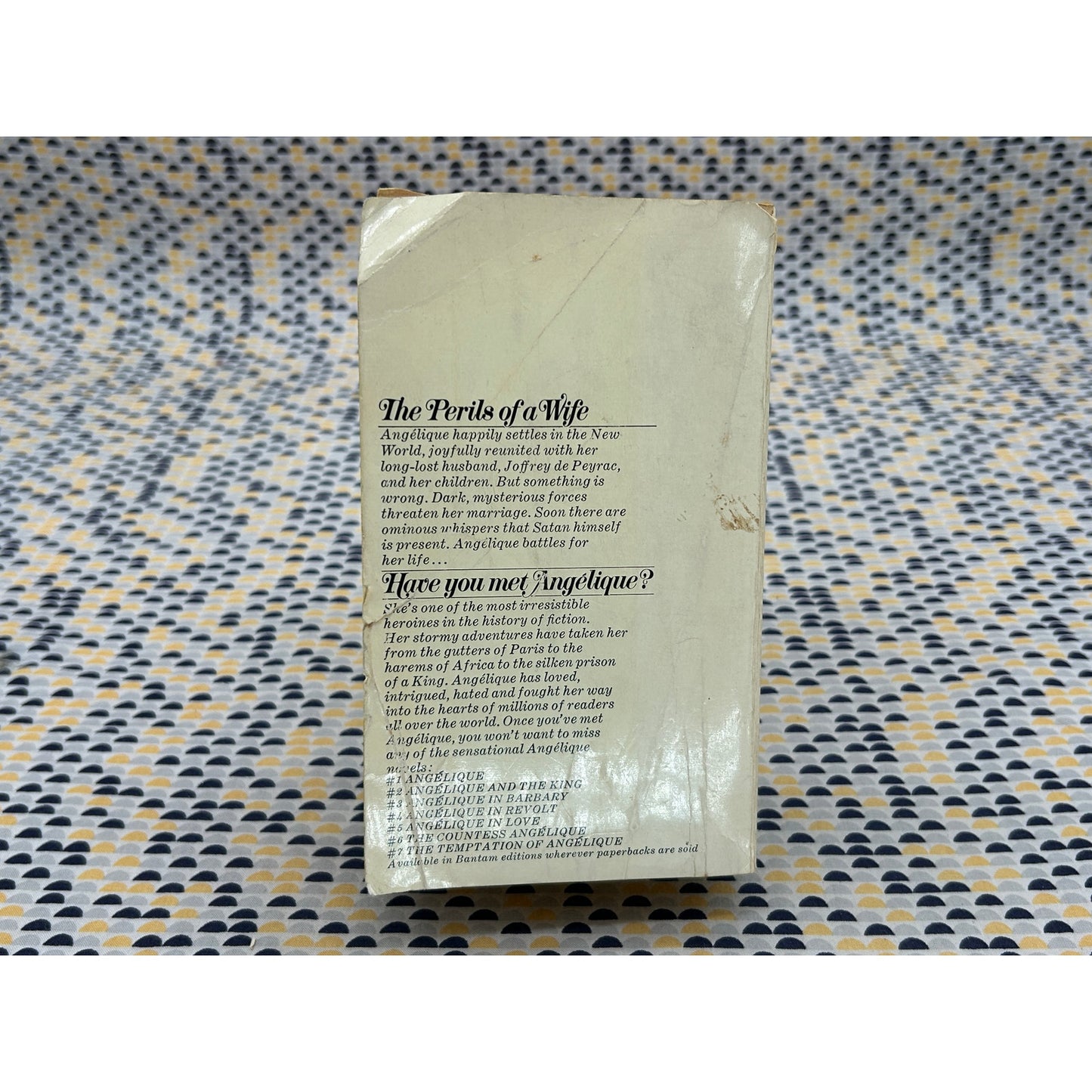 Angelique And The Demon - Sergeanne Golon - Bantam Books - Paperback