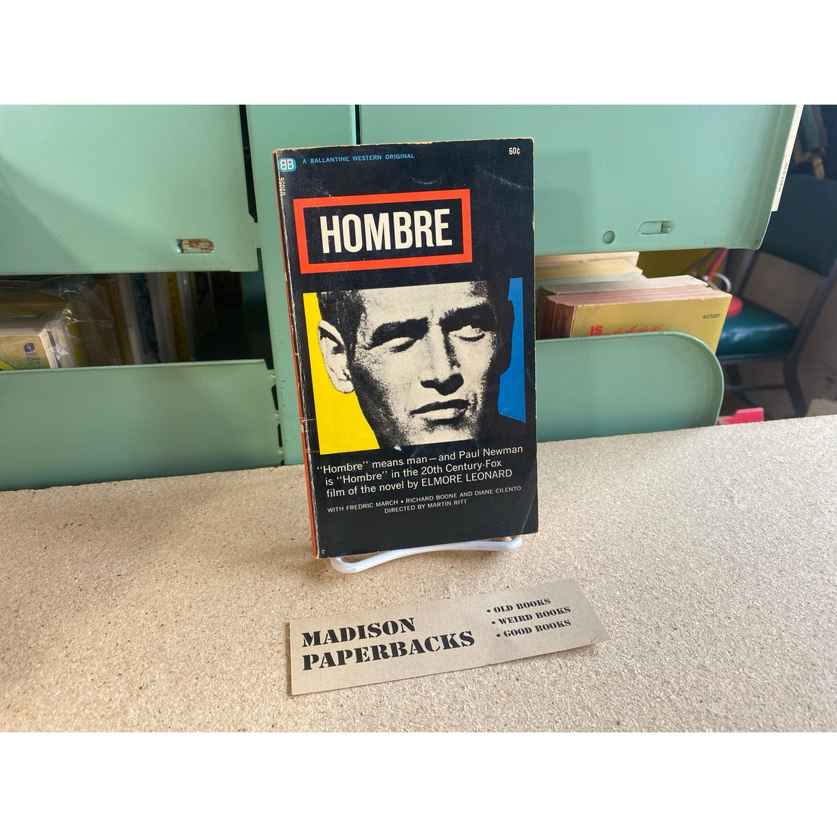 Hombre - Elmore Leonard - Ballantine - Movie Tie-In Edition