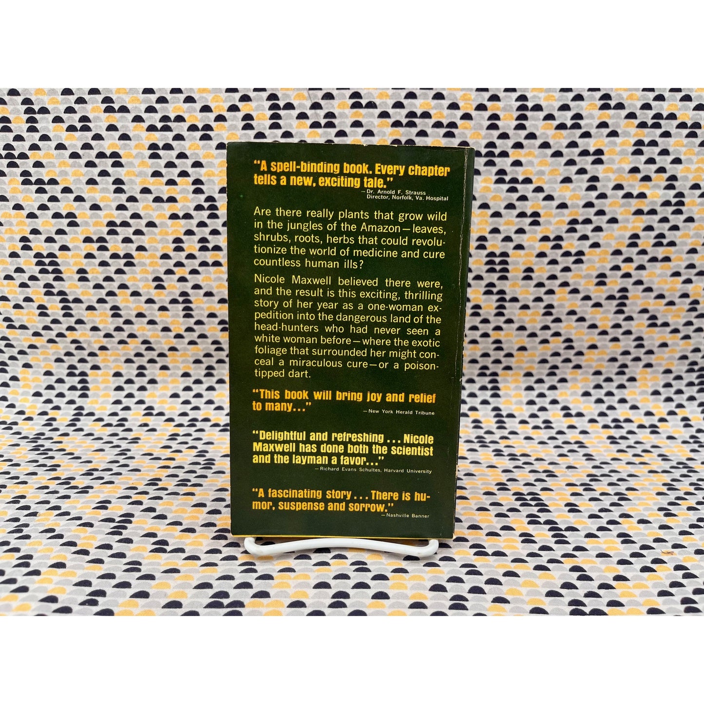 The Jungle Search For Nature's Cures - Nicole Maxwell - Ace Books - Paperback