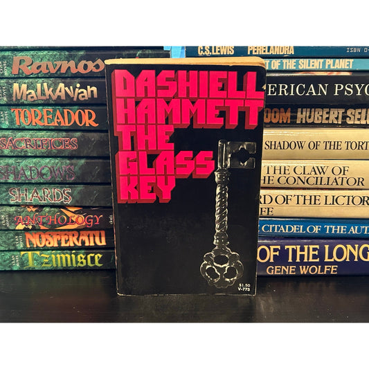 The Glass Key - Dashiell Hammett - Vintage Paperback Book