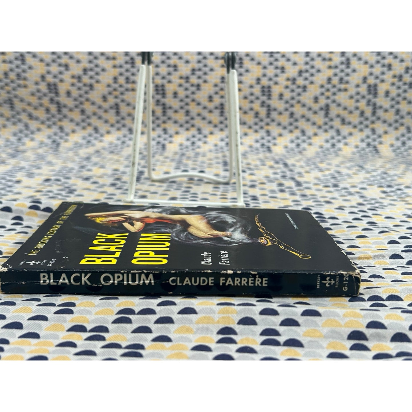 Black Opium (Fumée d'opium) -Claude Farrére - - Vintage Paperbacks