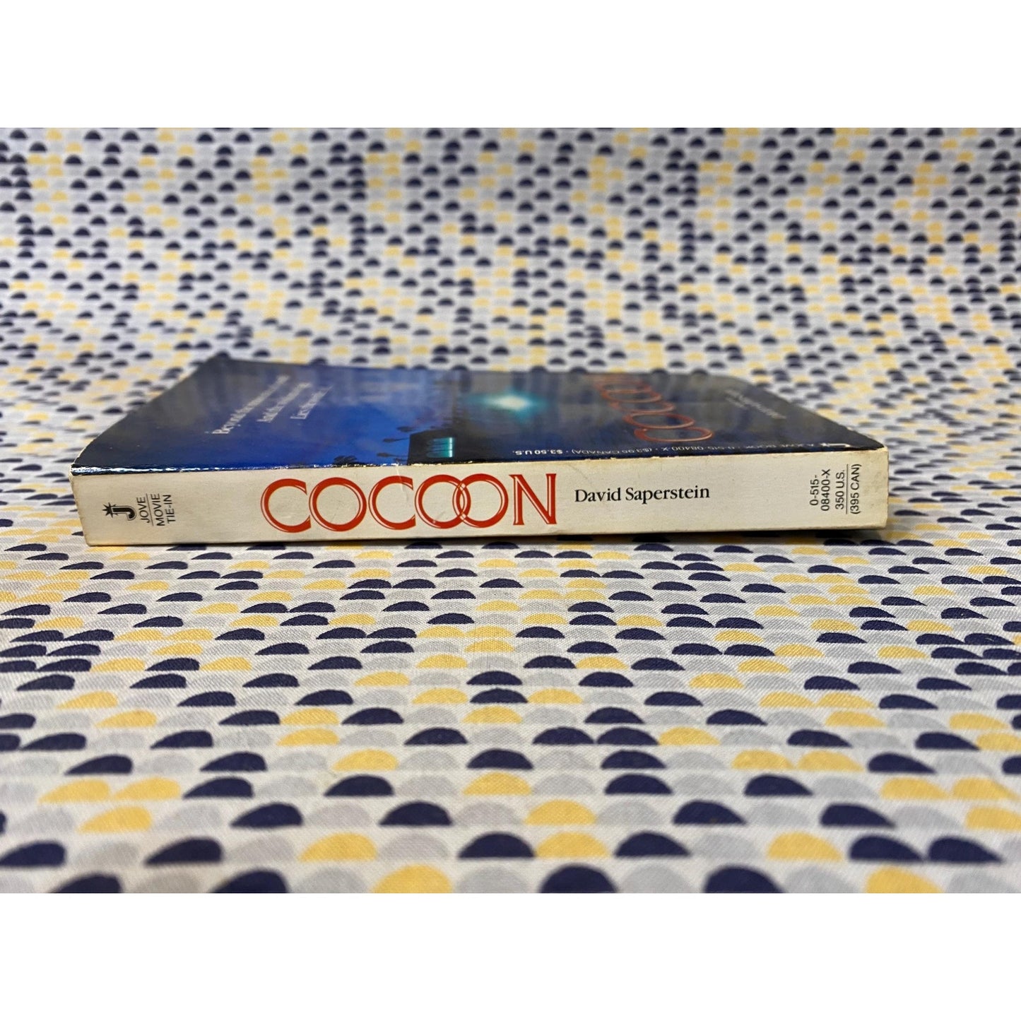 Cocoon - David Saperstein - Movie Tie In - Vintage Paperback Book - Jove Edition