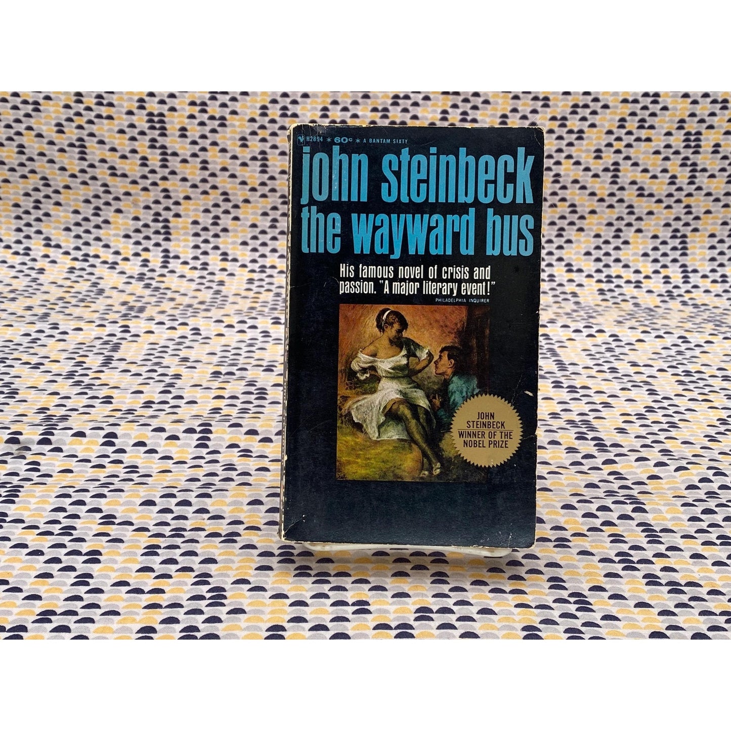 The Wayward Bus - John Steinbeck - Vintage Paperback Book - Bantam Books Edition