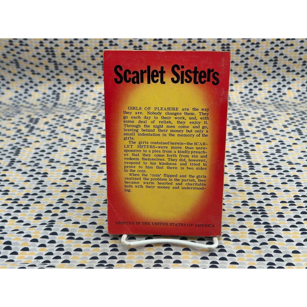 Scarlet Sisters - Joseph Devon - Fabian Books - Sleaze - Vintage Paperbacks