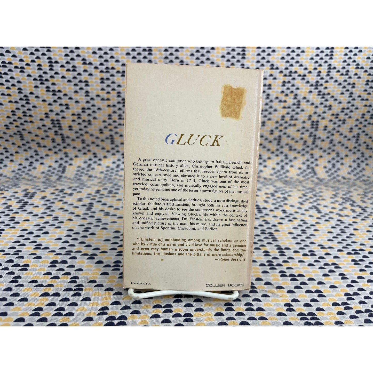 Gluck - Alfred Einstein - Collier - Paperback