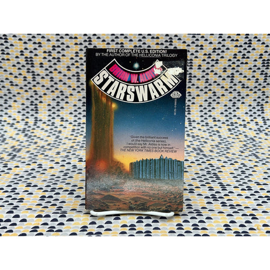 Starswarm - Brian Aldiss - Vintage Paperback Book - Baen Books Edition