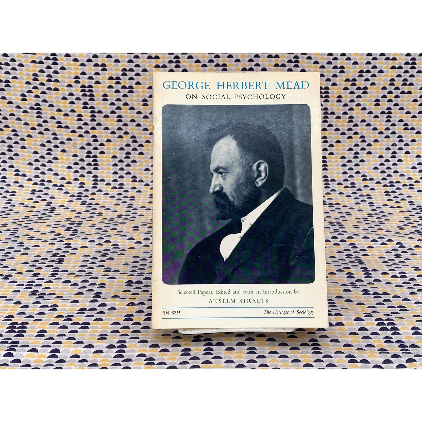 George Herbert Mead On Social Psychology - Anselm Strauss, editor - Vintage Paperback Book - The University of Chicago Press Edition