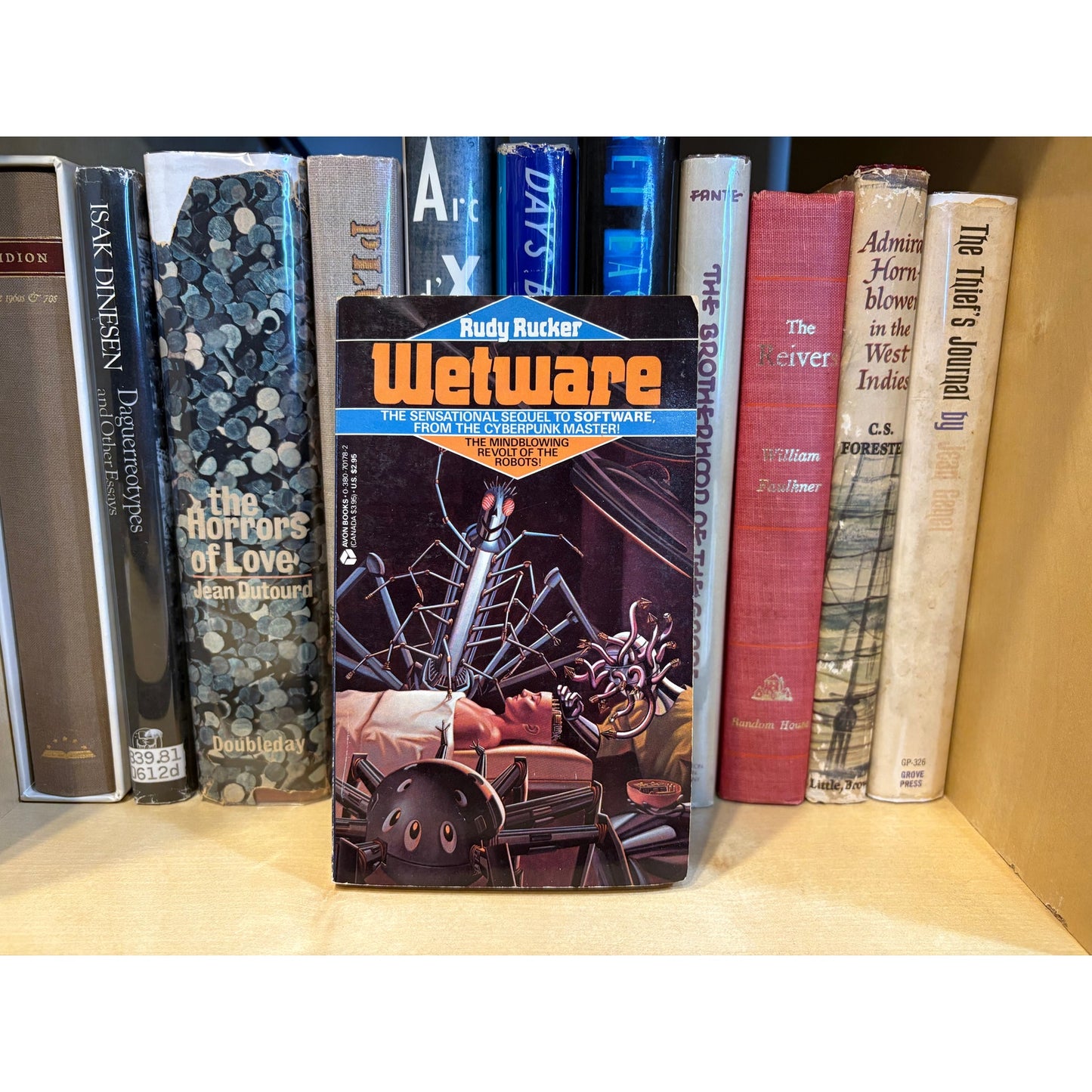 Wetware - Rudy Rucker - Vintage Paperback Book - Avon Edition