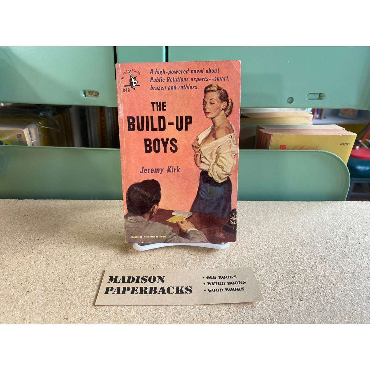 The Build-Up Boys - Jeremy Kirk - Pocket 849 - Sleaze - Vintage Paperbacks