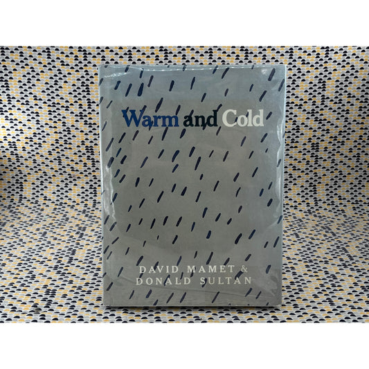 Warm and Cold - David Mamet & Donald Sultan - Grove Press - Hardcover