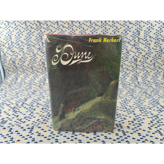 Dune - Frank Herbert - Vintage Hardcover  - Chilton Publishing - 1965 1st Book Club Edition - 47M Gutter