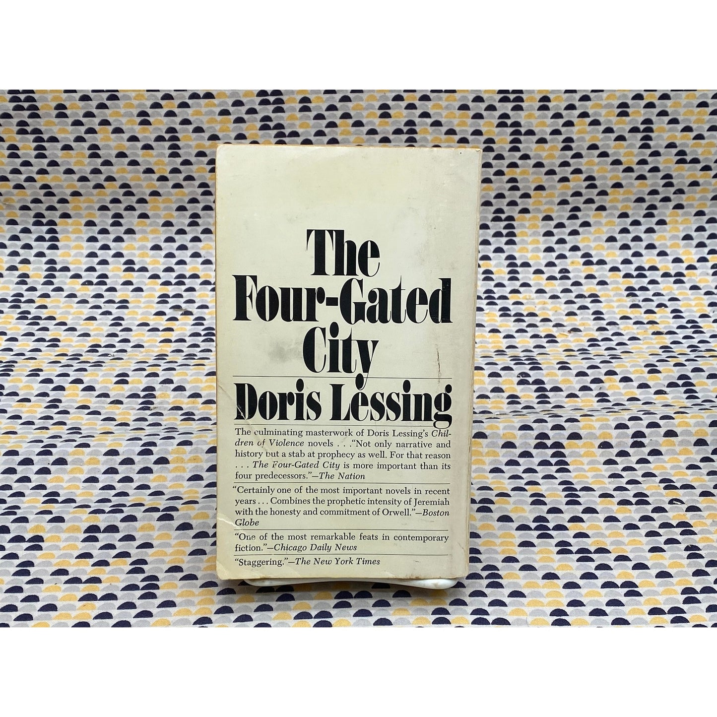 The Four-Gated City - Doris Lessing - Vintage Paperback Book - Bantam Edition