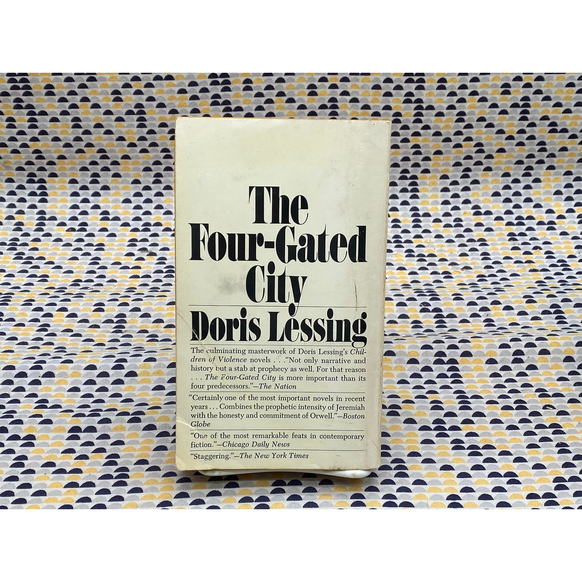 The Four-Gated City - Doris Lessing - Vintage Paperback Book - Bantam Edition