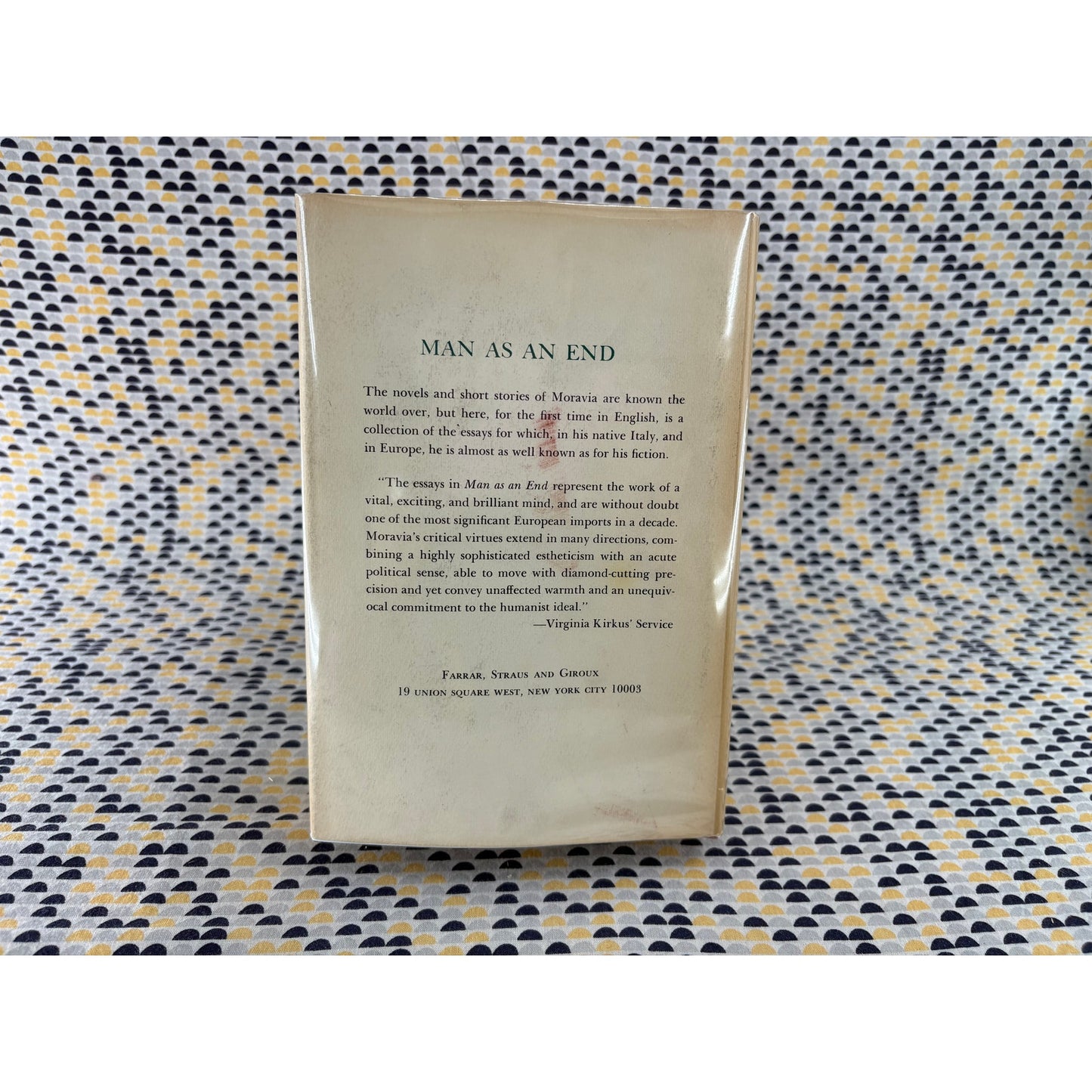 The Lie - Alberto Moravia - Farrar Straus - Hardcover