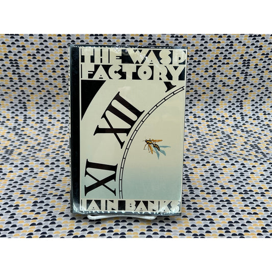 The Wasp Factory - Iain Banks - Hardcover - Houghton Mifflin - 1st Edition, 1st Printing