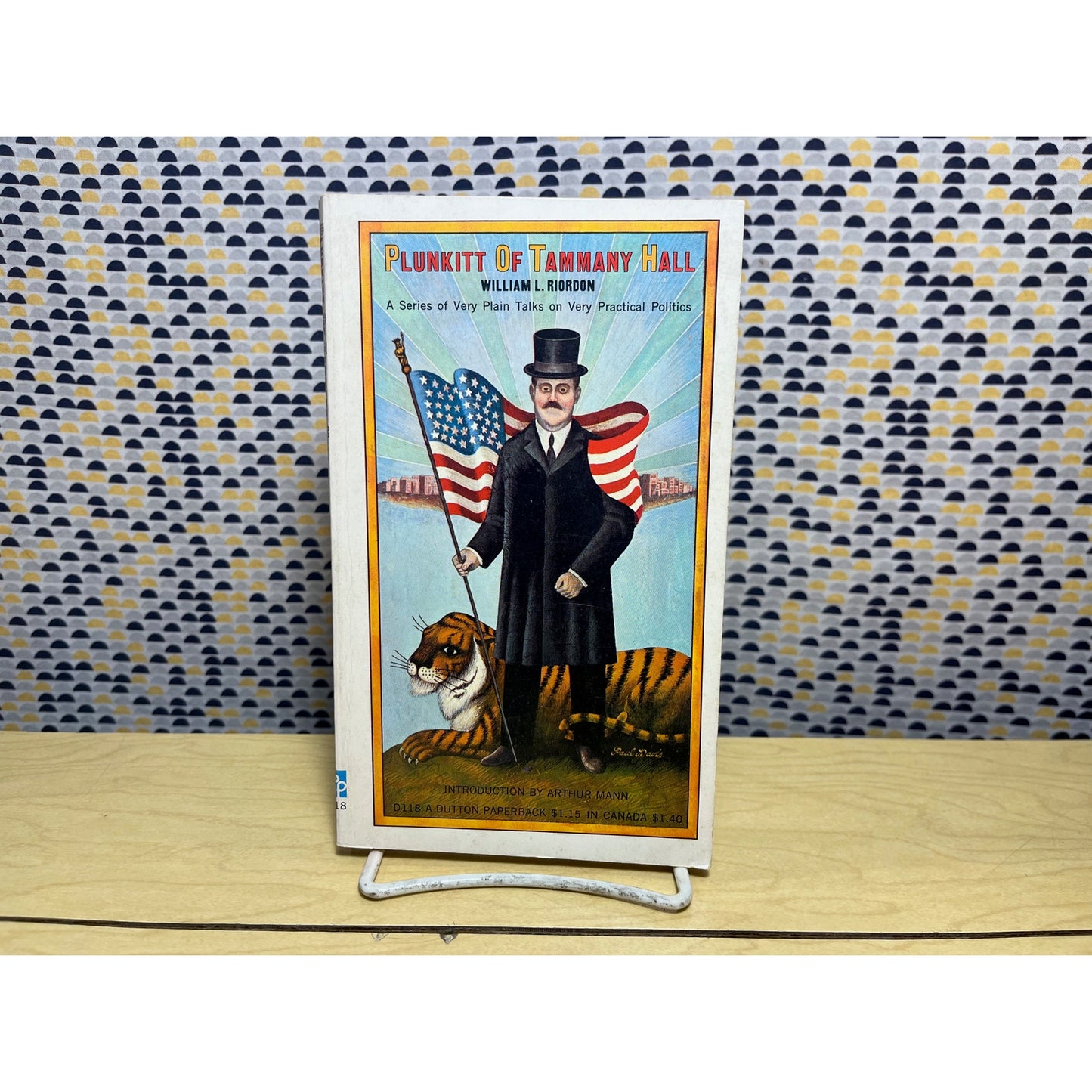 Plunkitt of Tammany Hall - William L. Riordon - Dutton Books - Paperback