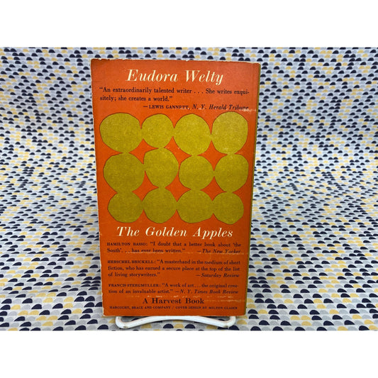The Golden Apples - Eudora Welty - Vintage Paperback Book - Harvest Edition