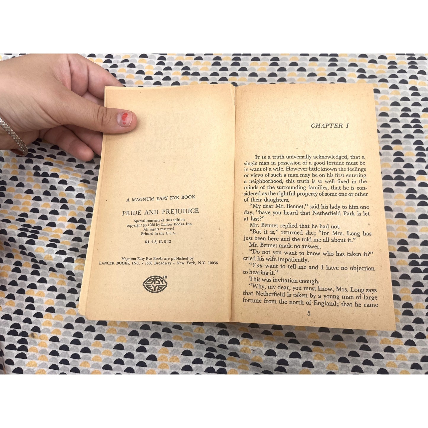 Pride and Prejudice - Jane Austen - Easy Eye Large Print - Magnum Books - Paperback