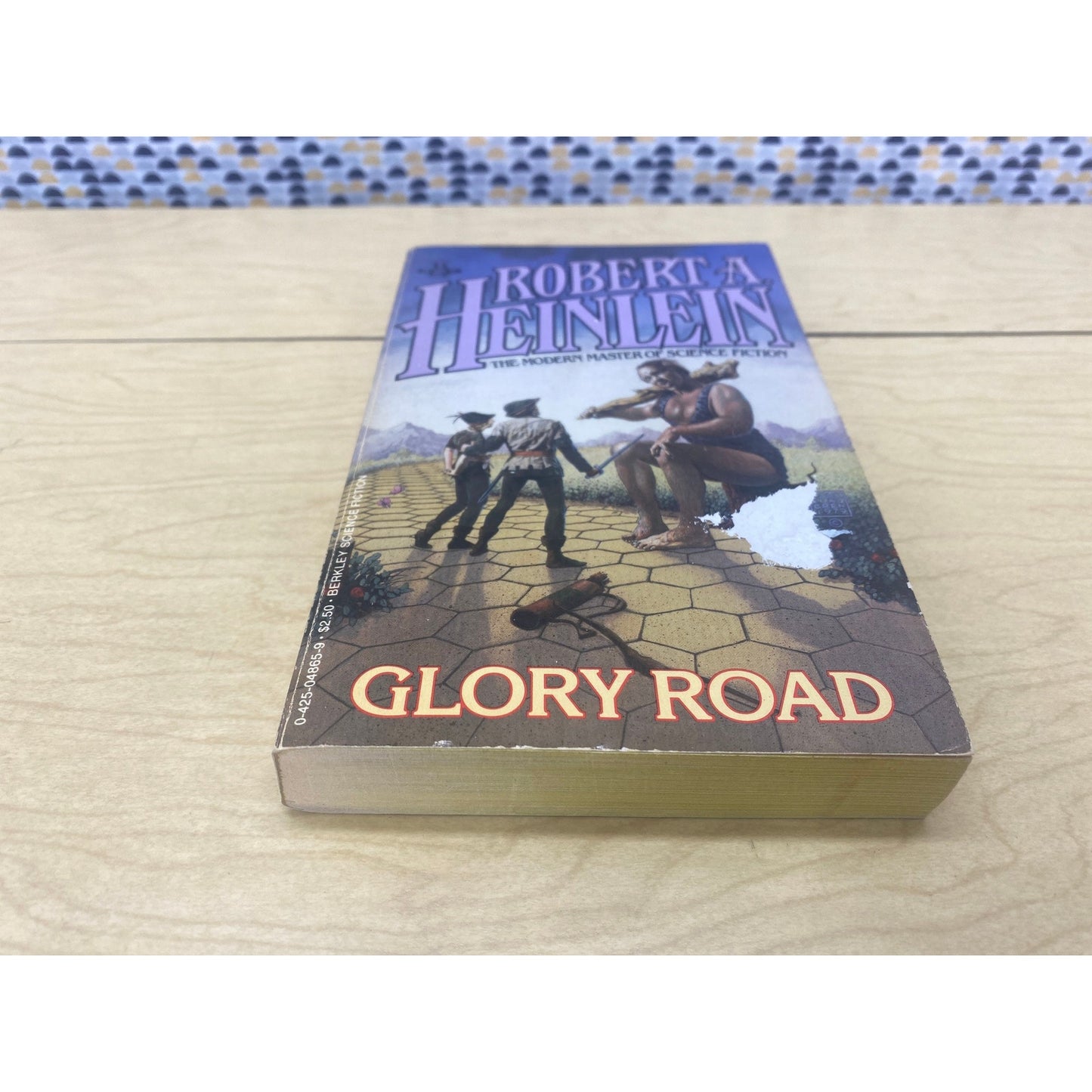 Glory Road - Robert A. Heinlein - Vintage Paperback Book - Berkley Science Fiction
