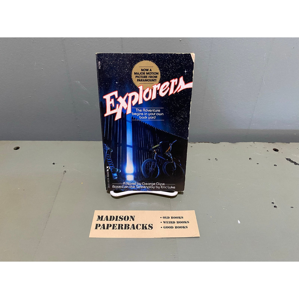 Explorers - George Gipe - Pocket - Movie Novelization - Paperback