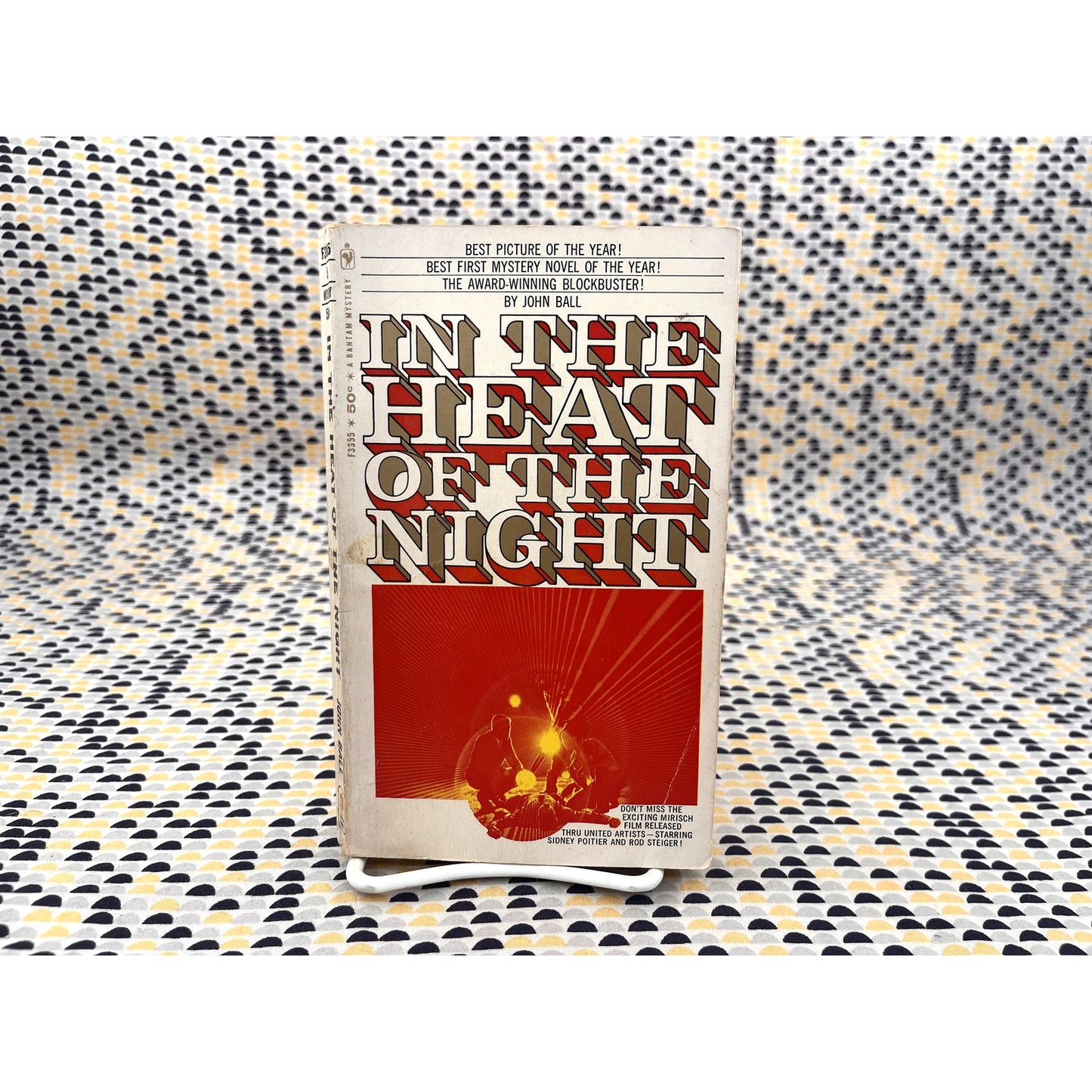 In The Heat of The Night - John Ball - Bantam Books -  Movie Tie-In Edition