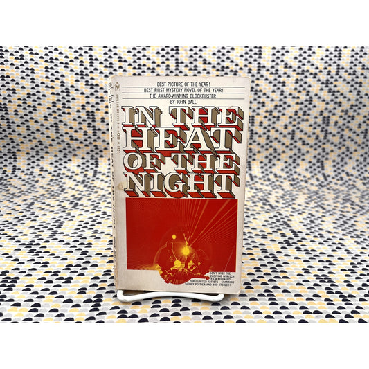 In The Heat of The Night - John Ball - Bantam Books -  Movie Tie-In Edition