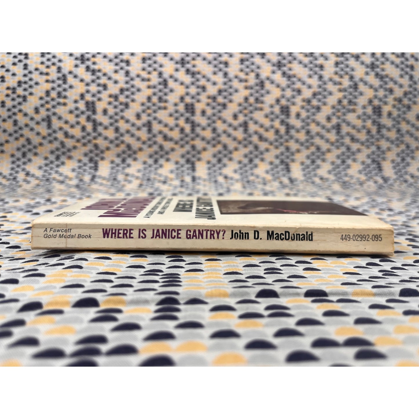 Where Is Janice Gantry? - John D. MacDonald - Fawcett Gold Medal - Paperback