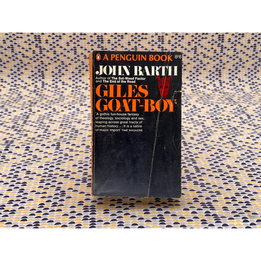 Giles Goat-Boy - John Barth - Vintage Paperback Book - Fawcett Crest Edition