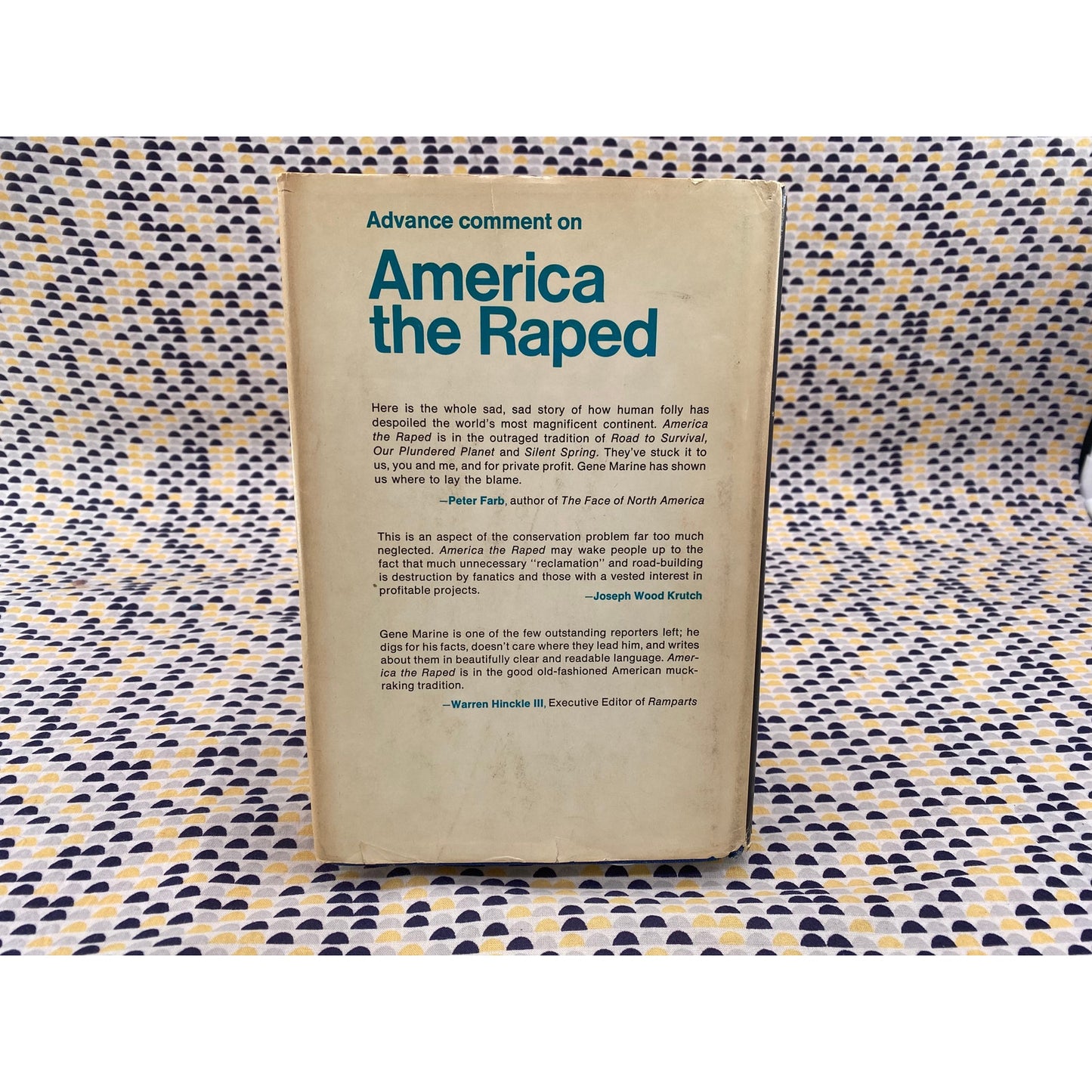 America The Raped - Gene Marine - Simon & Schuster - Hardcover