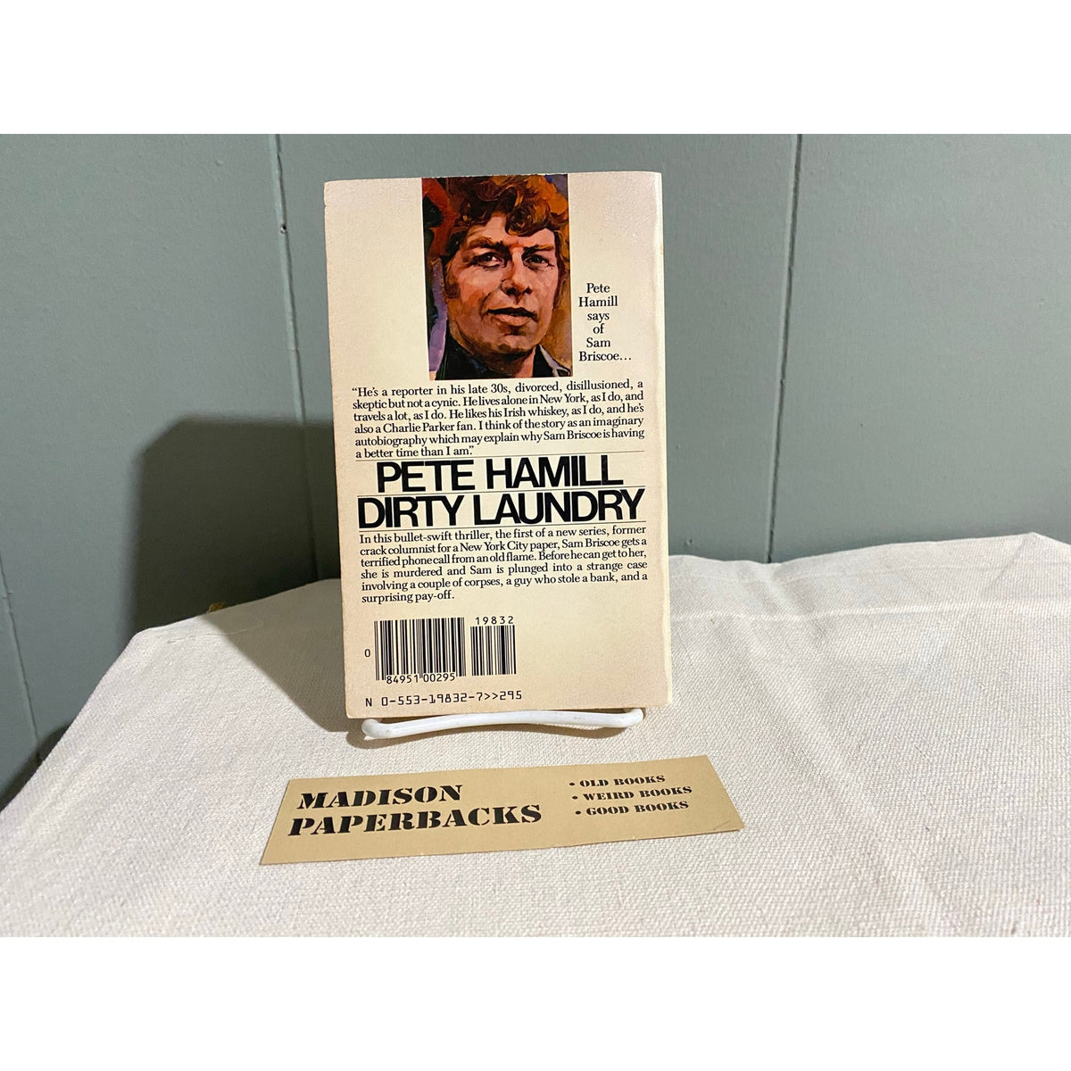 Dirty Laundry - Pete Hamill - Golden Apple Mystery - Paperback
