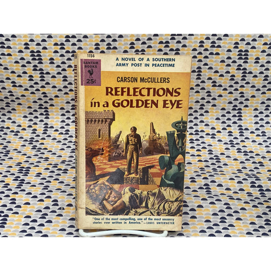 Reflections In A Golden Eye - Carson McCullers - Vintage Paperback Book - Bantam Edition