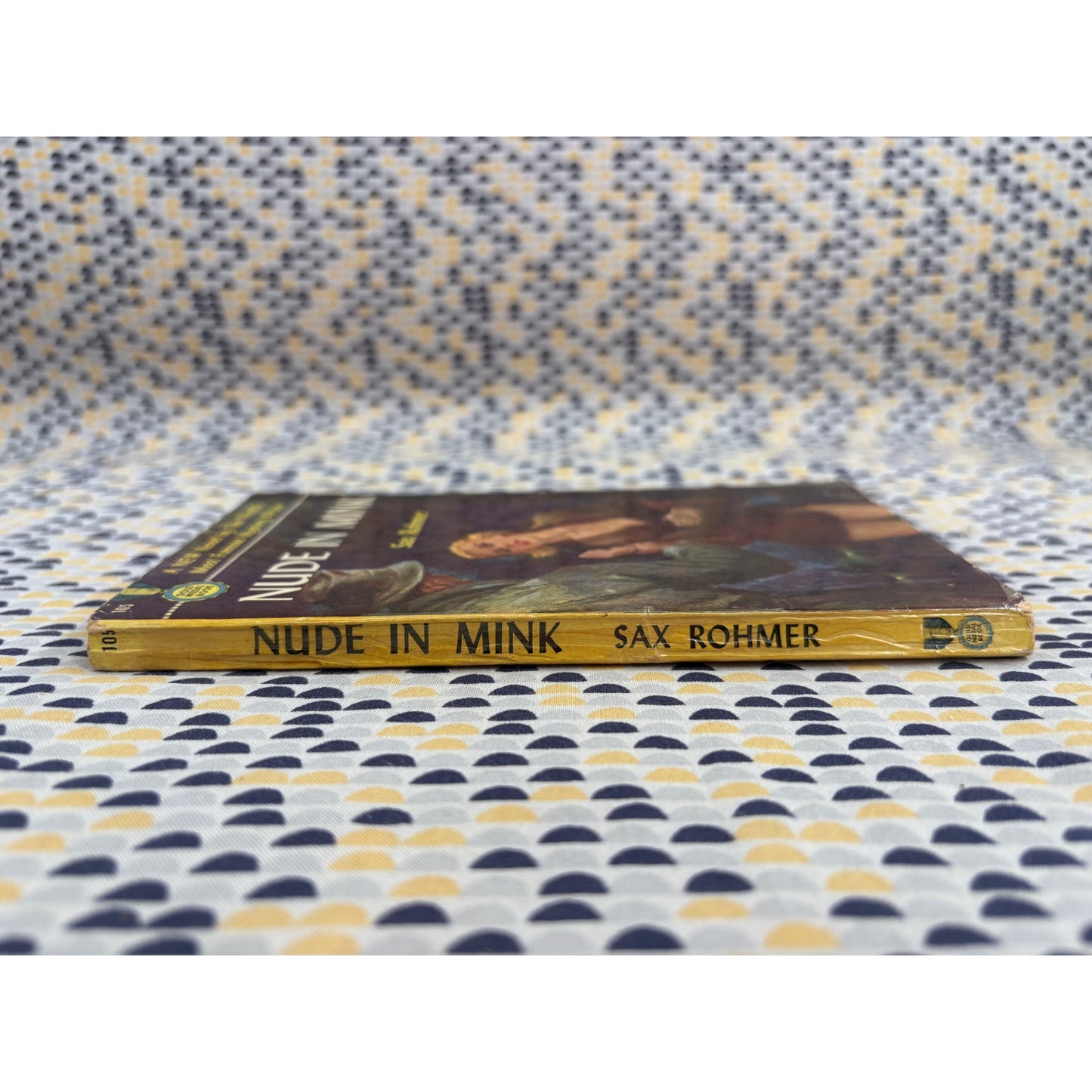 Nude in Mink - Sax Rohmer - Gold Medal 105 - Vintage Paperbacks