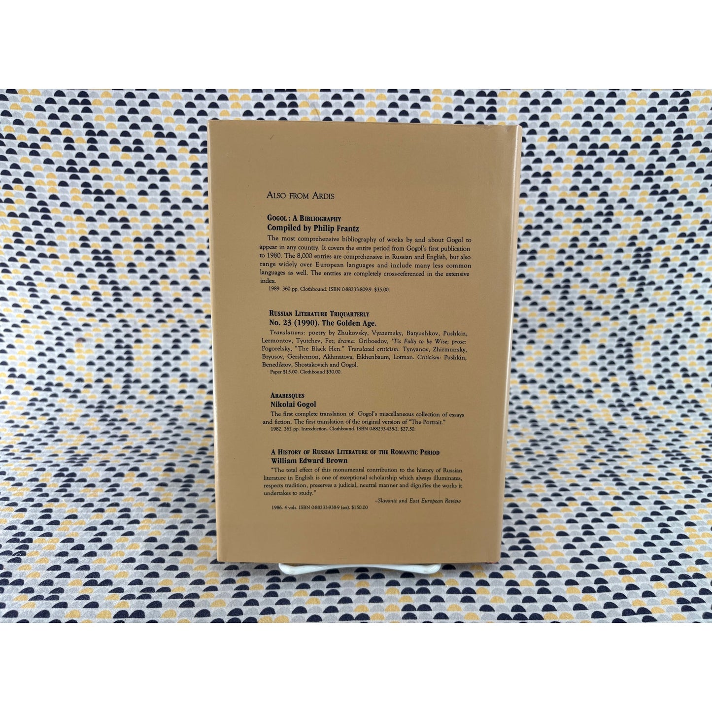 Nikolai Gogol - Hanz Kuechelgarten - Ardis - Hardcover