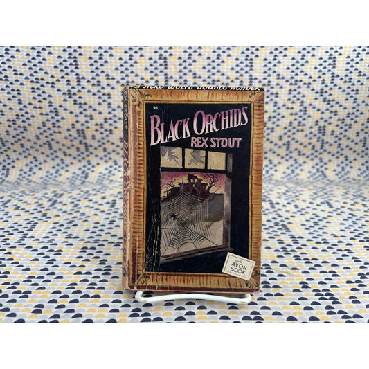 Black Orchids - Rex Stout - Avon 95 - Vintage Paperbacks