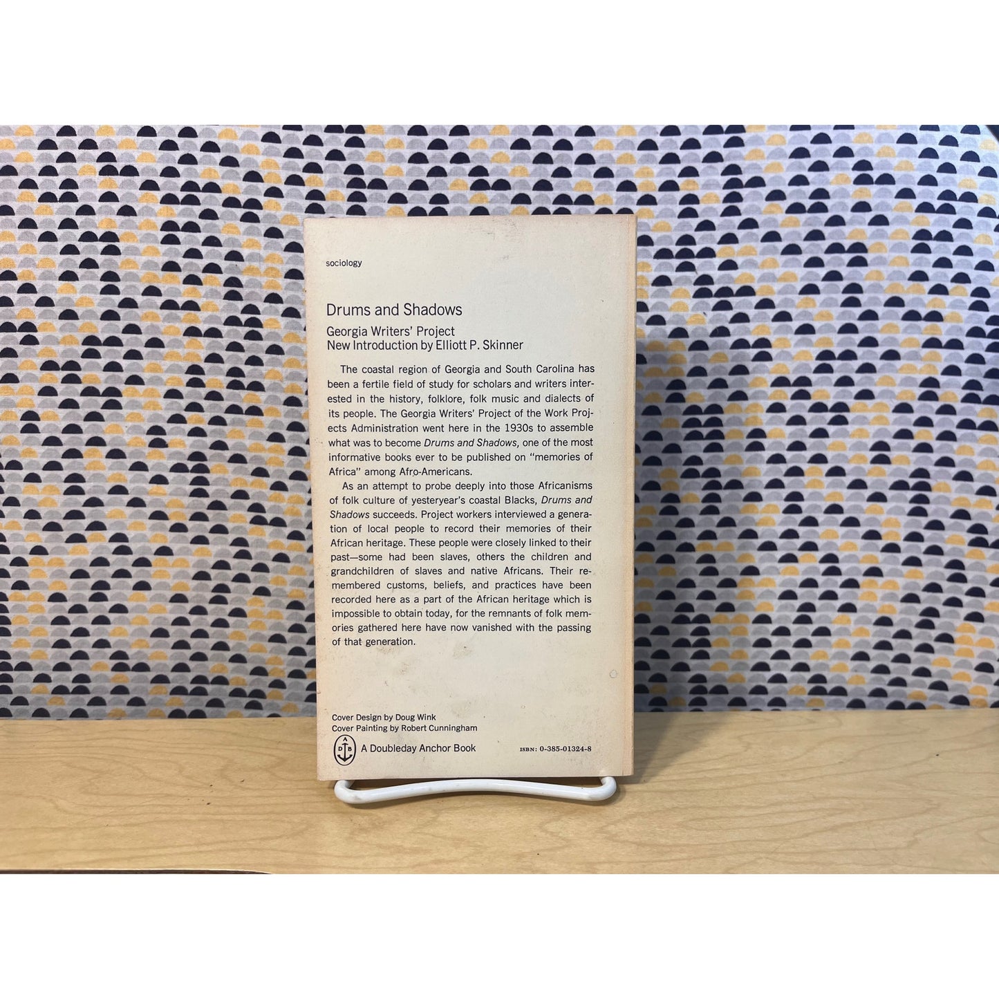 Drums & Shadows - Elliot P. Skinner - Georgia Writers Project - Doubleday Anchor Books - Paperback