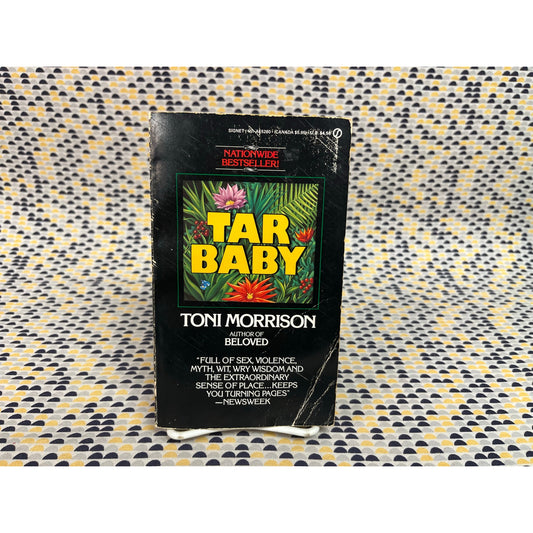 Tar Baby - Toni Morrison - Vintage Paperback Book - Signet Edition