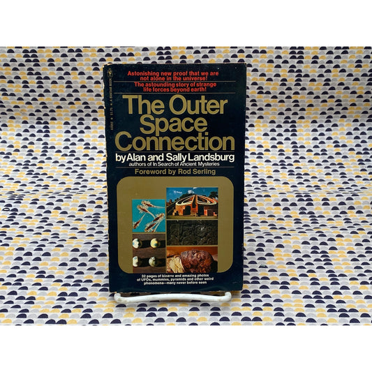 The Outer Space Connection - Alan and Sally Landsburg and Landsburg - Vintage Paperback Book - Bantam Edition