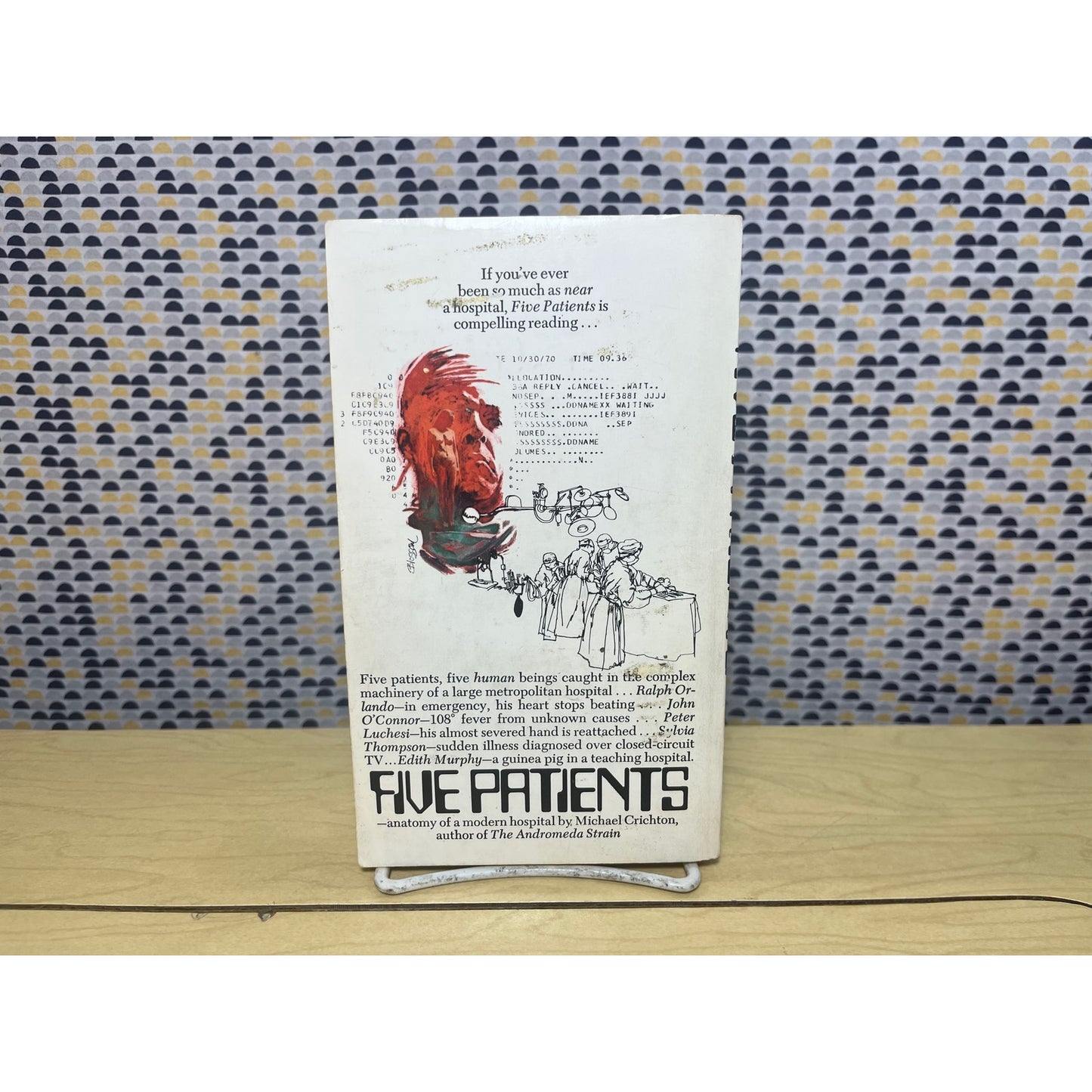 Five Patients - Michael Crichton - Bantam Books - Paperback