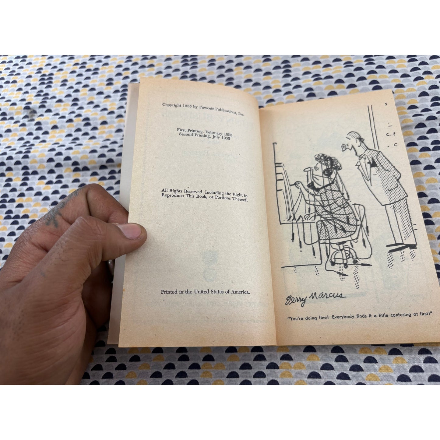 Funny Business - Edited by Charles Preston - Gold Medal 462 - - Vintage Paperbacks