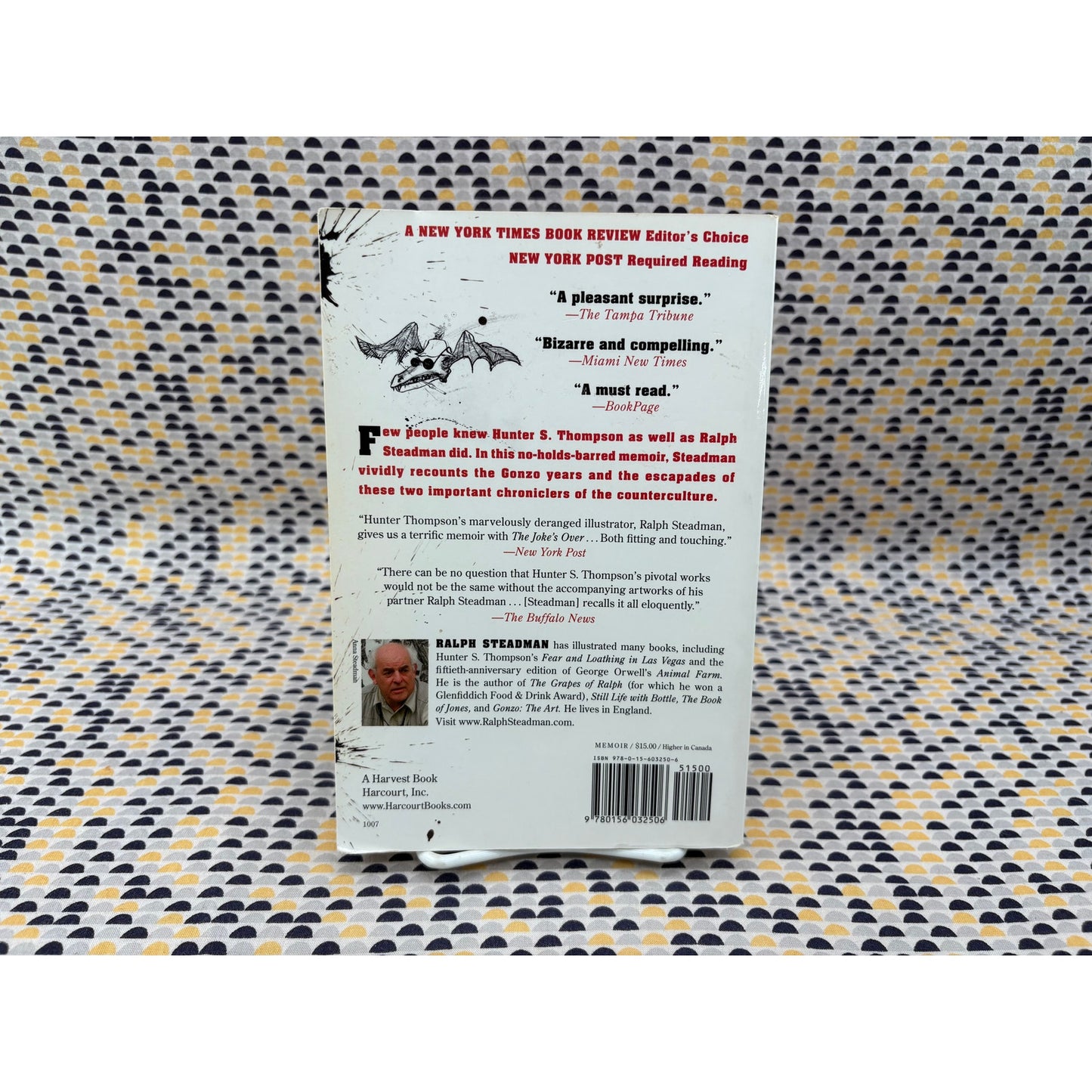 The Jokes Over - Ralph Steadman - Harcourt - Paperback