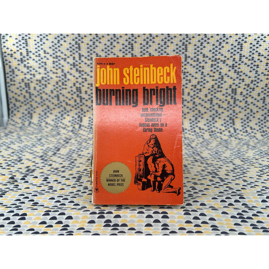 Burning Bright - John Steinbeck - Vintage Paperback Book Bantam Books Edition