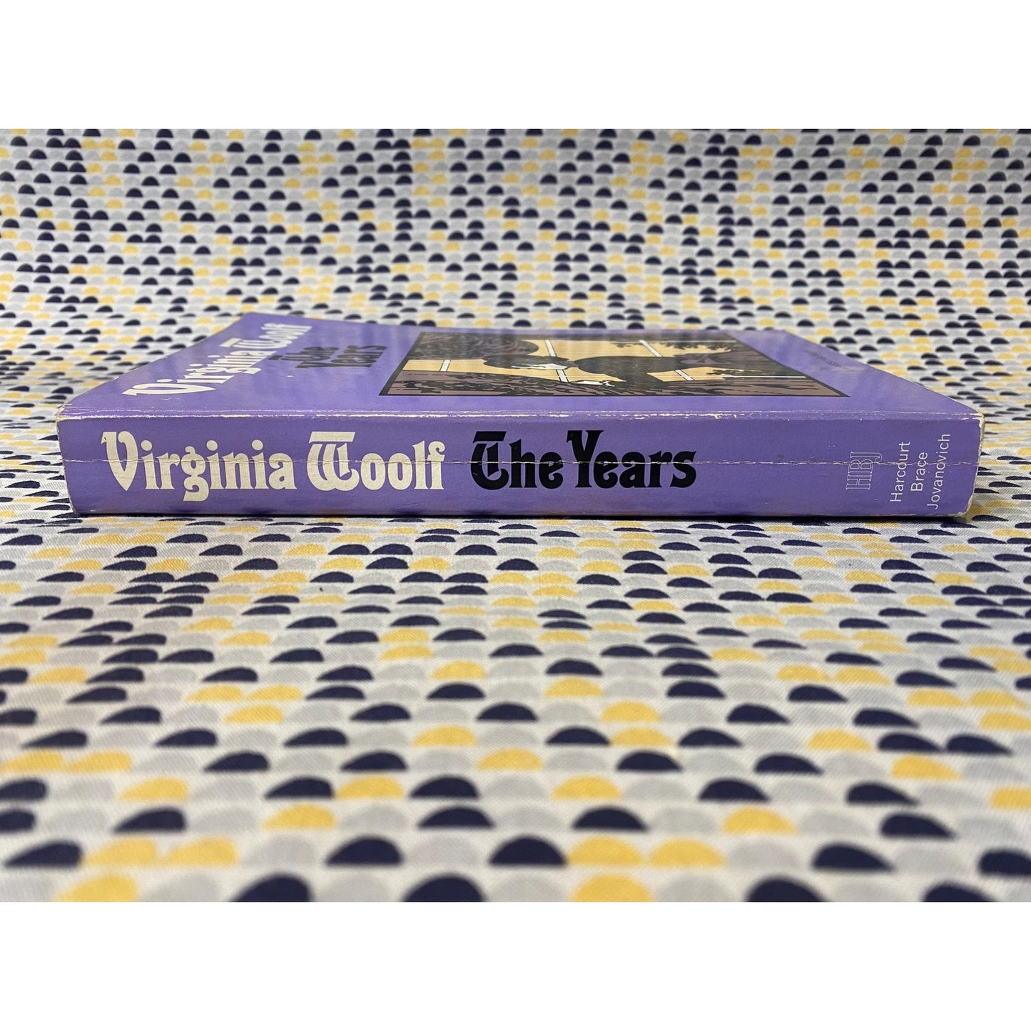 The Years - Virginia Woolf - Vintage Paperback Book - Harvest Books Edition