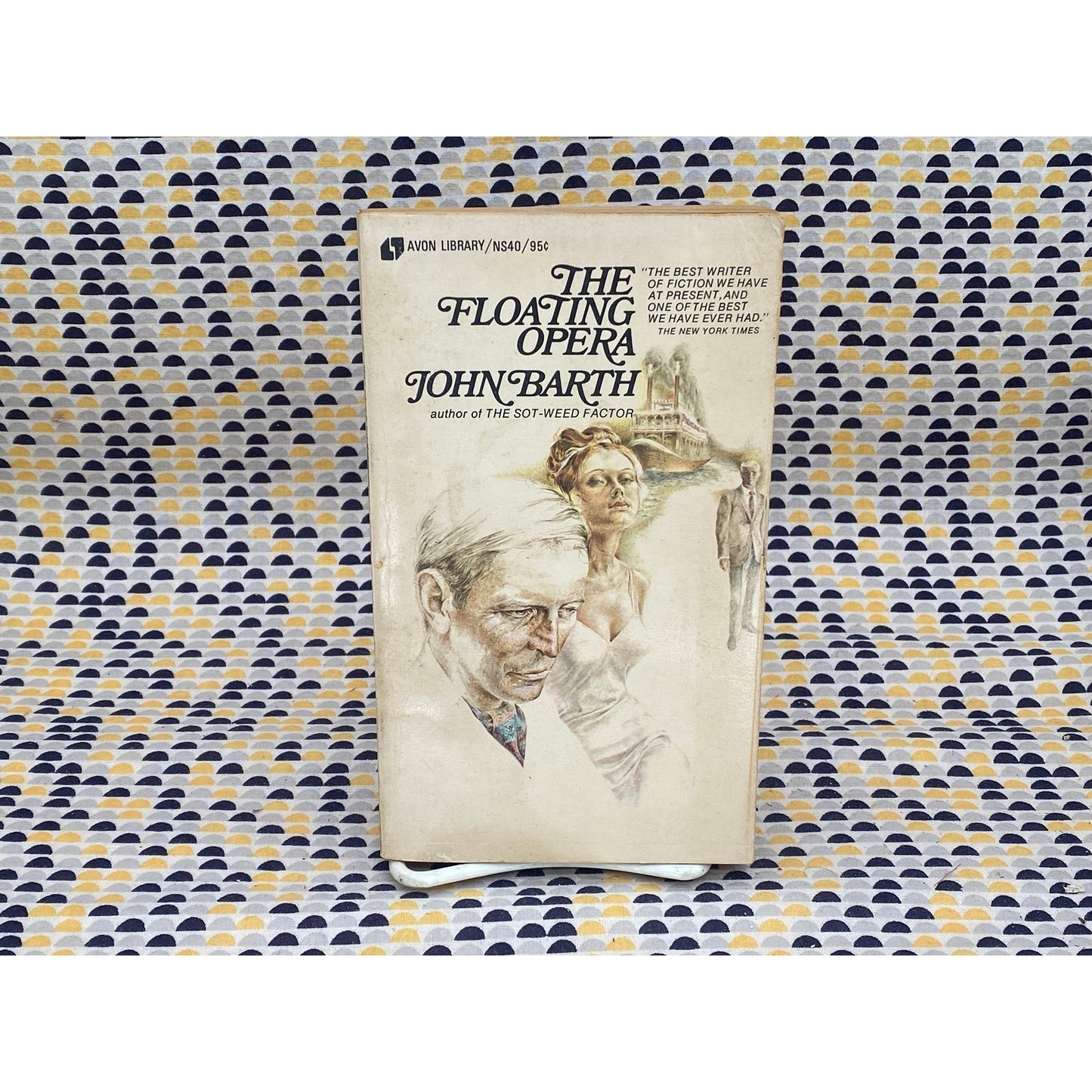 The Floating Opera - John Barth - Vintage Paperback Book - Avon Edition