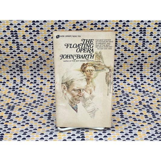 The Floating Opera - John Barth - Vintage Paperback Book - Avon Edition