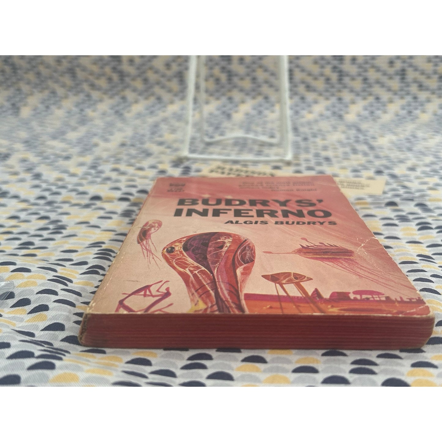 Budrys' Inferno - Algis Budrys - Berkley medallion F799 - Richard Powers cover - Vintage Paperbacks