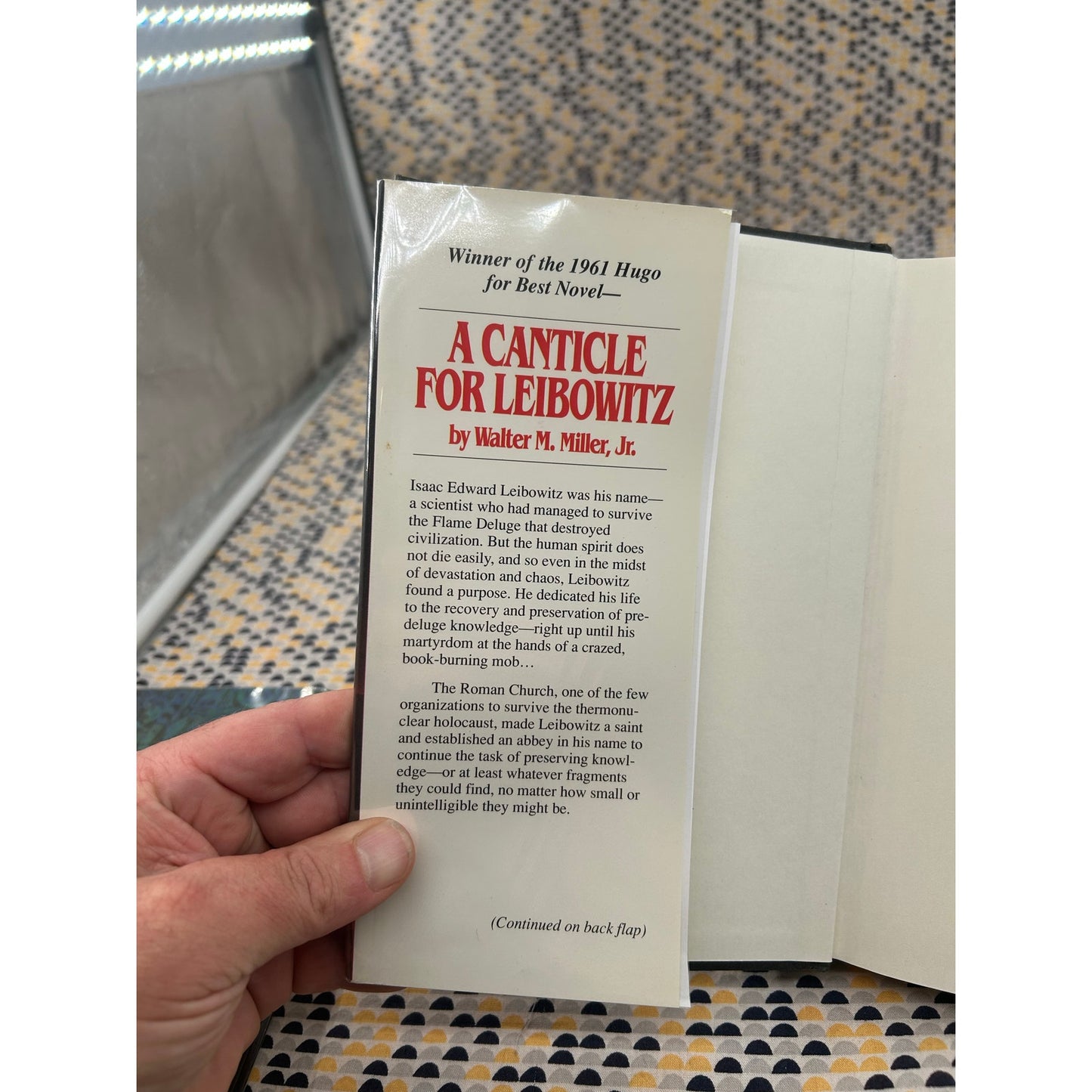 A Canticle For Leibowitz - Walter M. Miller Jr - Bantam Spectra - 1988 Hardcover Edition