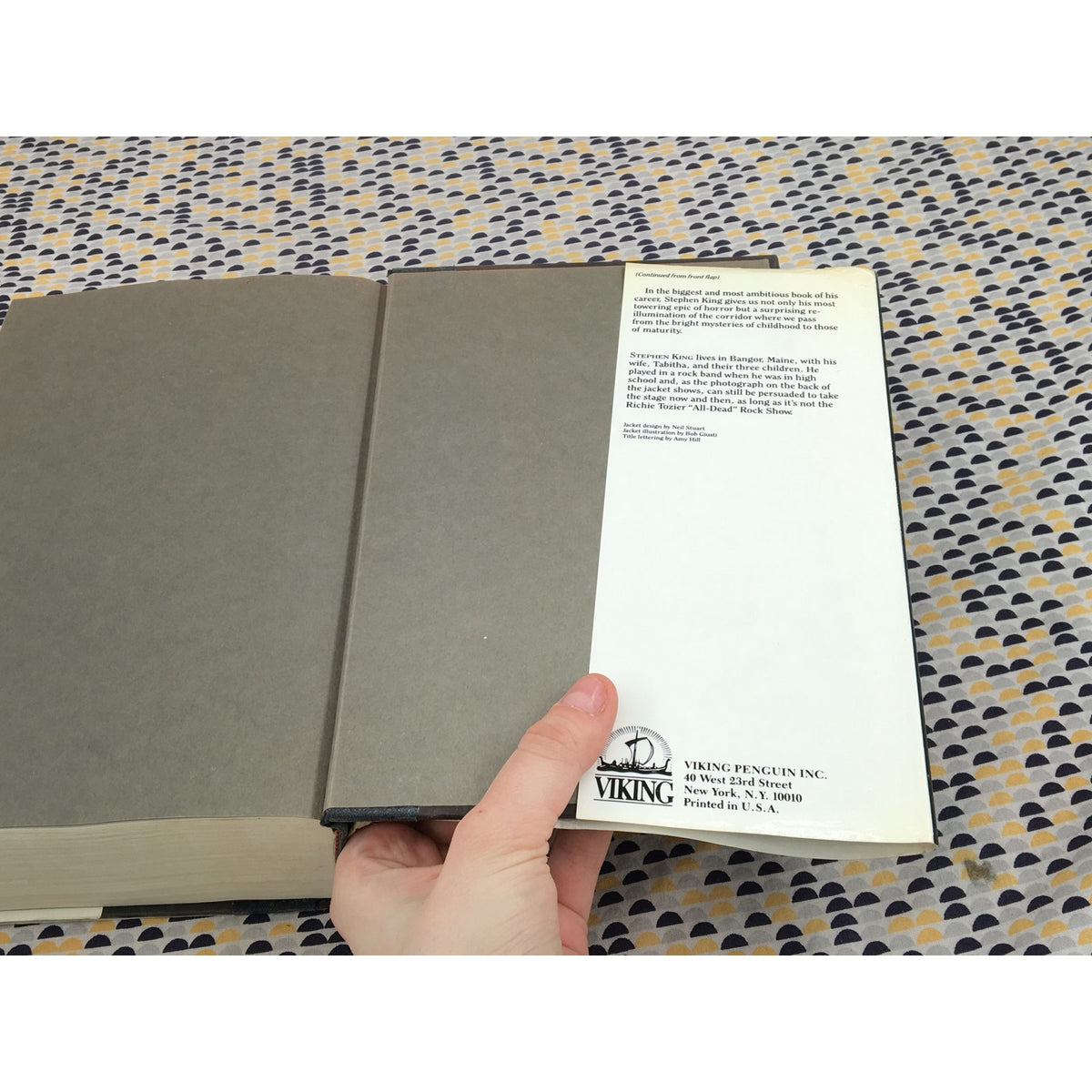 IT - Stephen King - Viking - Hardcover - 1st Edition, 1st Printing